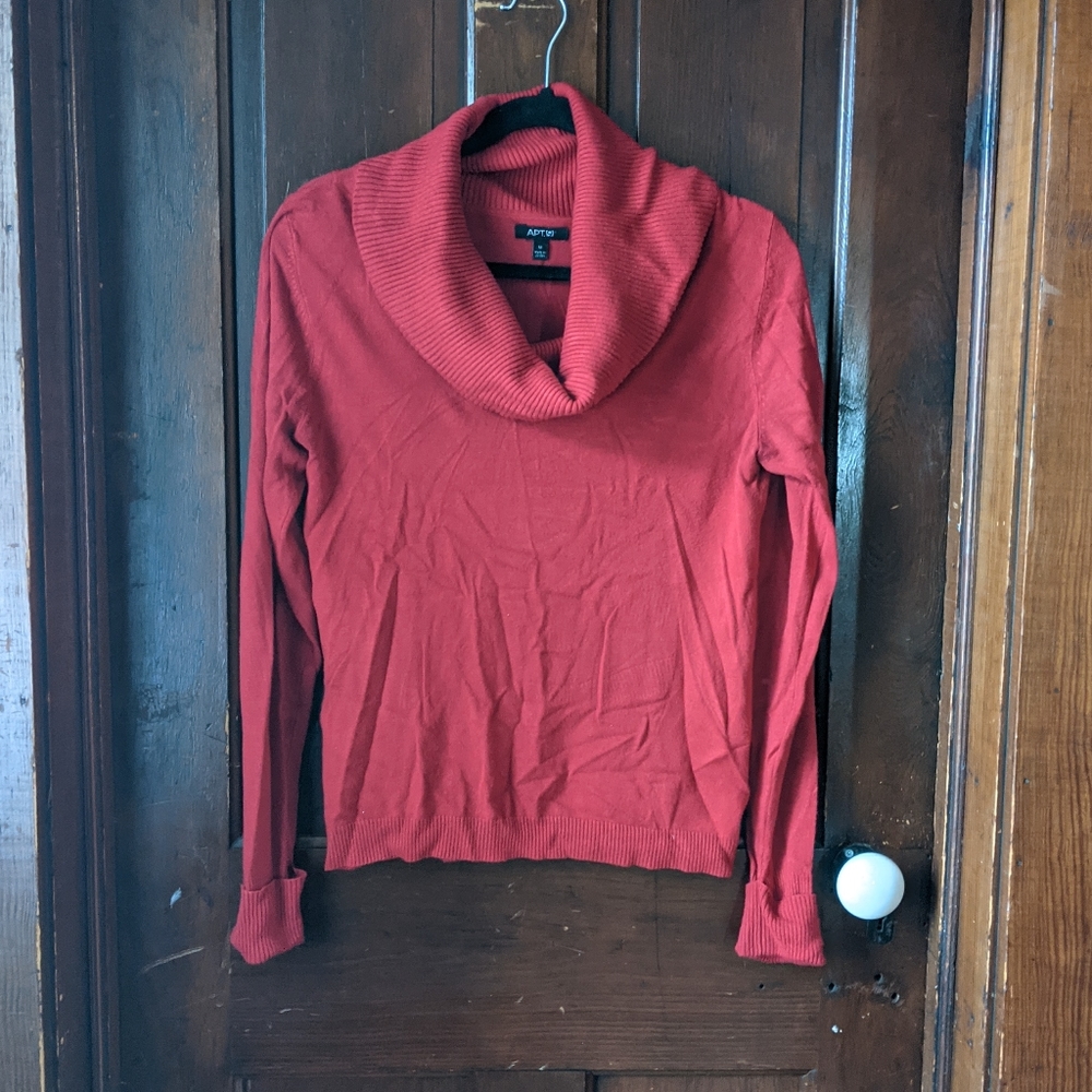 Cowl neck sweater